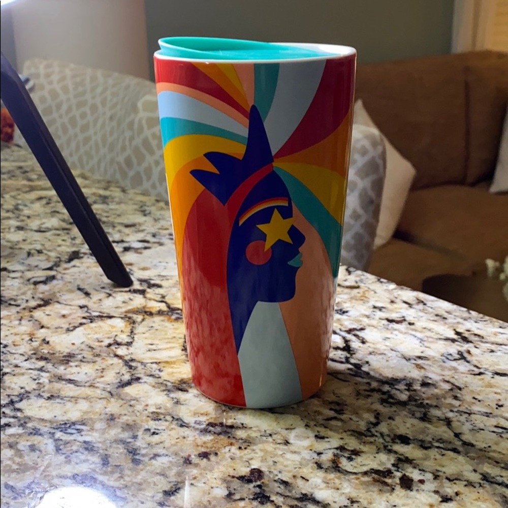 Starbucks Multicolor Logo Pride Ceramic Tumbler